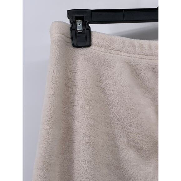 LOVE HIP Women's Light Pink Fleece Sherpa Lined Pull-On Wide-Leg Pant SZ M-L - Picture 6 of 10